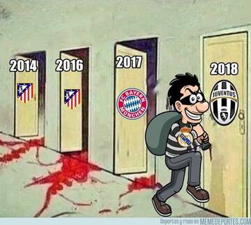 Los mejores memes del Real Madrid-Juventus