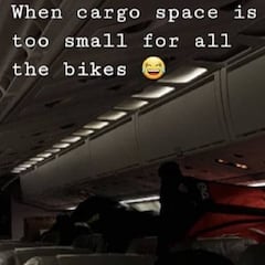 Caótico traslado de bicis desde Glasgow al Binck Bank Tour