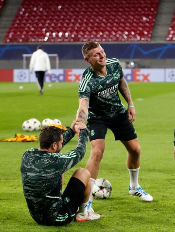 Kroos y Nacho.