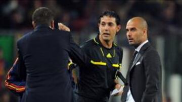 Guardiola y Garrido se picaron en pleno partido