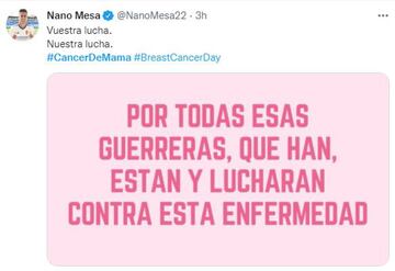 El mundo del deporte se tiñe de rosa en el #DiaMundialdelCancerdeMama