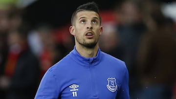 Mirallas, jugador del Everton.