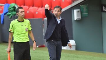 Javi Calleja debutó en San Mamés.