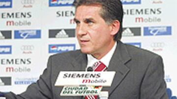 Estoy muy tranquilo y los jugadores están centrados.