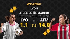 OL Lyonnes vs. Atlético de Madrid: horario, dónde ver, pronósticos y clasificación