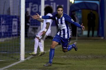 Juanan marcó el 2-1 en la prórroga y le dio la eliminatoria al Alcoyano.