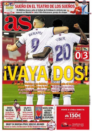 Las portadas de AS de marzo