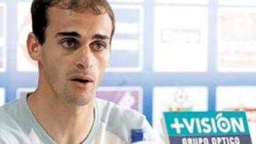 <b>OTROS OBJETIVOS.</b> "Si ganamos al Albacete habrá que pensar en otras cosas, quizá la Intertoto", dice el jugador getafense.