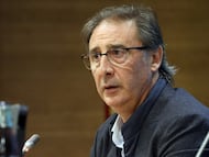 Loren Juarros, en una comparecencia.