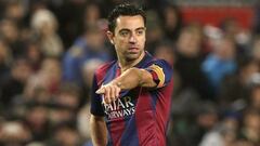 El volante colombiano Xavi Hern&aacute;ndez durante un partido con Barcelona