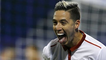 Nasri sale como héroe en el triunfo de Sevilla en Croacia