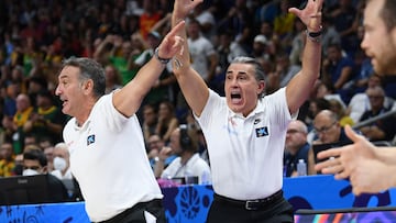 Luis Guil y Sergio Scariolo -