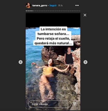 Tamara Gorro descubre el truco para ser una buena influencer