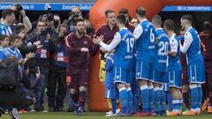 Deportivo-Barcelona en imágenes