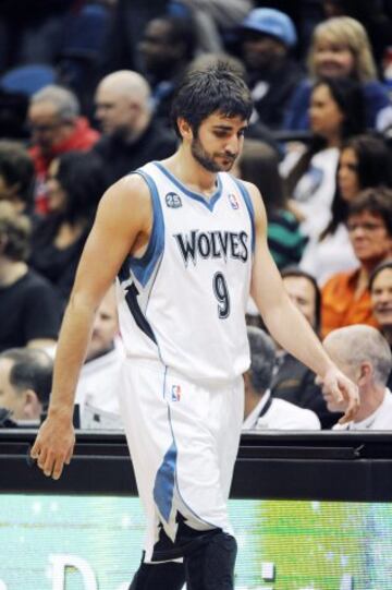 Ricky Rubio cerró su tercera temporada en la NBA con una derrota. 