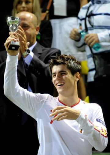 1 de agosto de 2011. España se enfrentó a la República Checa. Sede: Rumanía. Álvaro Morata recibió la bota de oro del torneo. 