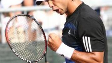 <b>AVANZA FIRME.</b> El tenista español se ha metido ya en la tercera ronda del MS de Hamburgo, tras vencer a Llodra.