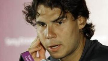 Una inflamación en la muela del juicio incomoda a Nadal