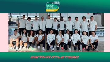 Imagen de los 23 atletas que representar¨¢n a Espa?a en los Europeos de Trail Running de Annecy.
