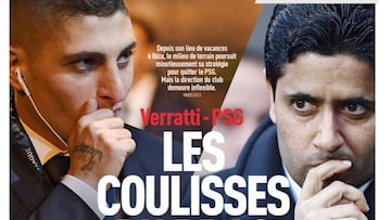 L’Equipe: Verratti busca soluciones con sus abogados