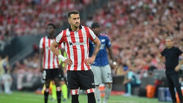 16/09/25 PARTIDO CHAMPIONS LEAGUE
ESTADIO SAN MAMES FASE GRUPOS JORNADA 1
ATHLETIC DE BILBAO - ARSENAL
ALEX BERENGUER TRISTEZA