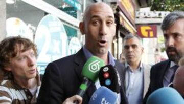 Rubiales, presidente de AFE.