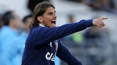 Beccacece, el DT que llegó a la U con un curso por Internet