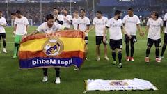 Real Madrid players return to plant flag on Calderón pitch
