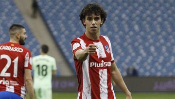 Jo&atilde;o F&eacute;lix marc&oacute; ante el Athletic en la Supercopa de Espa&ntilde;a.