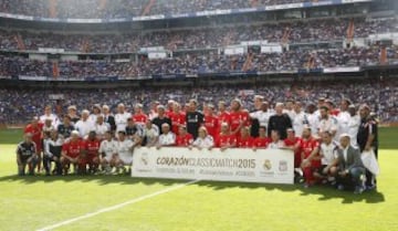 Real Madrid Legends v Liverpool Legends 2015