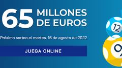 Euromillones: comprobar los resultados del sorteo de hoy, martes 16 de agosto