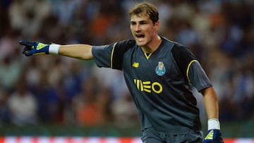 Casillas con el Oporto.