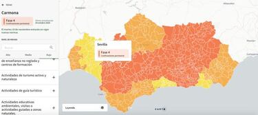 ¿En qué fase está mi municipio? App web sobre qué se puede hacer en Andalucía