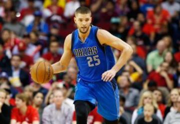 Chandler Parsons, con su equipo actual, los Dallas Mavericks.