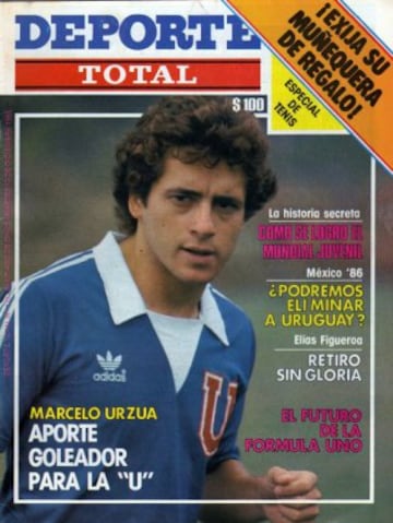El delantero Marcelo Urzúa jugó por los dos clubes más importantes de Chile en 1983.