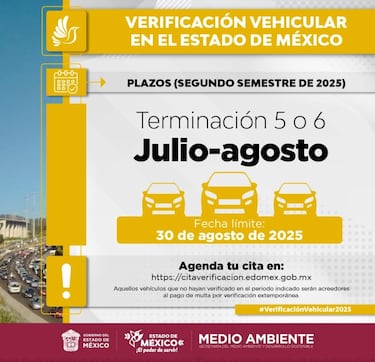 Fecha límite para la verificación vehicular en Edomex en julio del 2025: esta es la multa por no cumplir