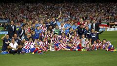 El 19 de agosto de 2014 el Atlético ganó la Supercopa de España al Real Madrid. Juanfran sumaba un título más esa temporada. 
 