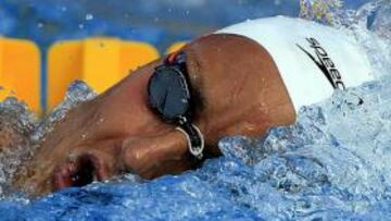 FINALISTA. Castro batió el récord de España y se metió en la final