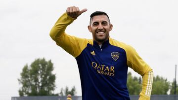Wanchope Ábila: "Trabajo para ser el 9 de Boca"