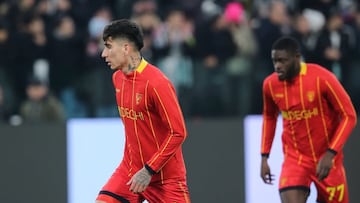 Matías Pérez debutó en Italia frente a la Juventus: este fue el resultado