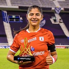 Catalina Usme, nominada a mejor jugadora de la Copa