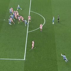 Para Iturralde, el gol del Espanyol era fuera de juego