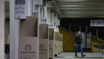 Puesto de votación elecciones legislativas 2022.