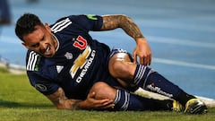 La frustrante noche que vivió Mauricio Pinilla ante Cruzeiro