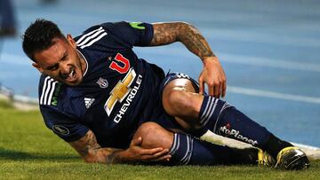 La frustrante noche que vivió Mauricio Pinilla ante Cruzeiro