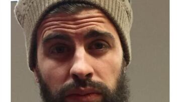 Javier Mascherano bromeó en las redes sociales sobre la barba de Gerard Piqué