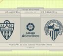 Resumen y goles del Almería vs. Sabadell de LaLiga SmartBank
