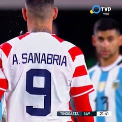 Sanabria denies spitting at Messi
