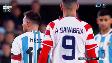 During Argentina and Paraguay’s World Cup Qualifier, it appeared that Antonio Sanabria spit at Lionel Messi, but Sanabria said it’s just a poor angle.