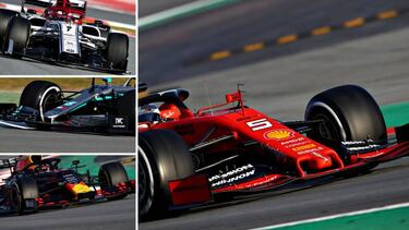 Los alerones de Ferrari y Alfa Romeo inquietan a Mercedes